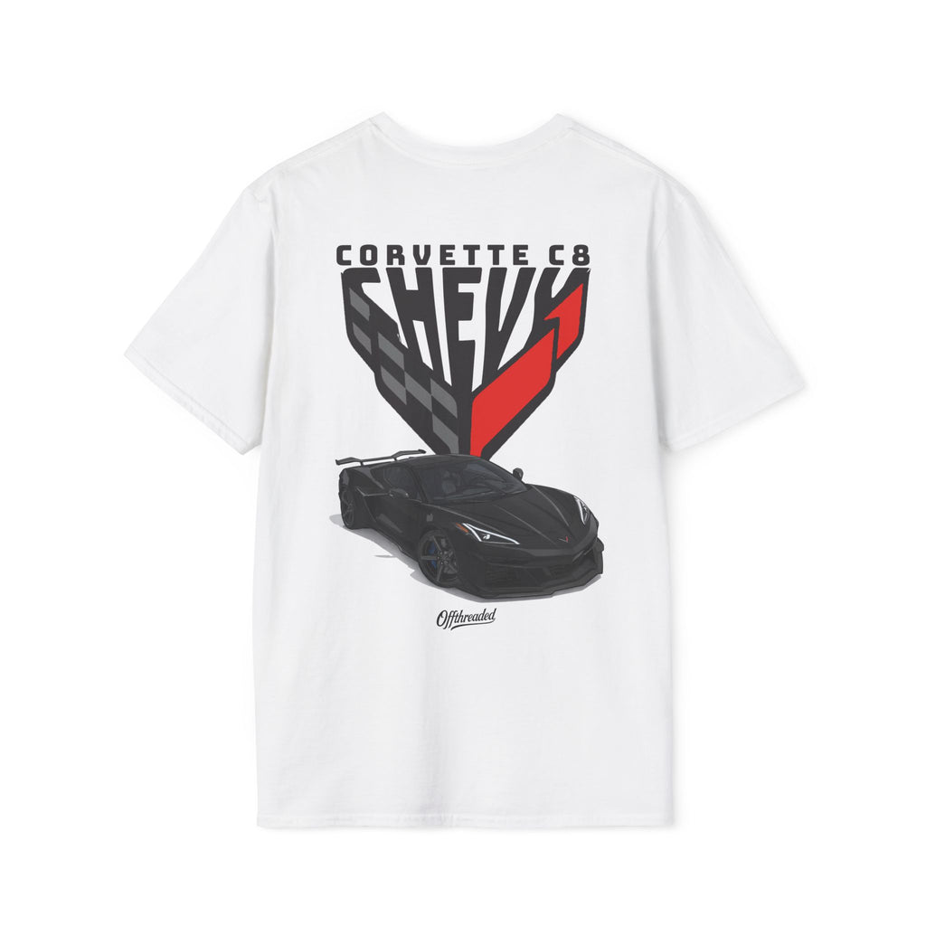 Chevrolet Corvette C8 Graphic T-shirt - Black