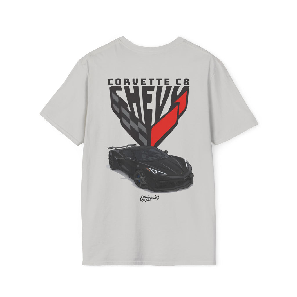 Chevrolet Corvette C8 Graphic T-shirt - Black