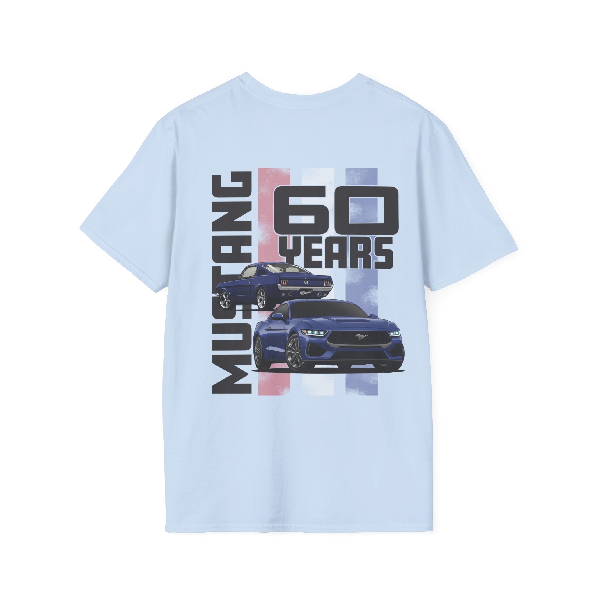 Ford Mustang 60th Anniversary Shirt - Blue
