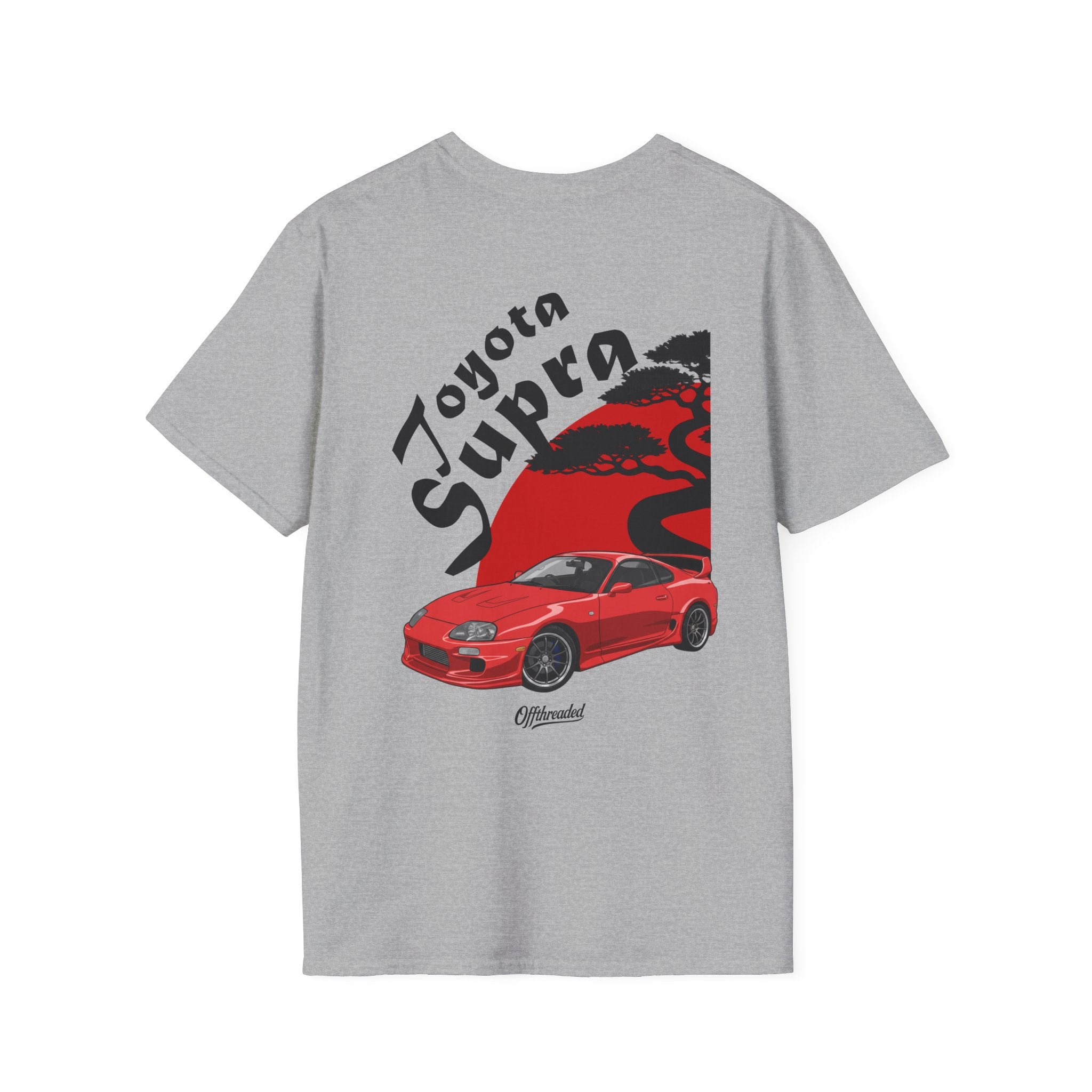 Toyota Supra MK4 Graphic Shirt - Red