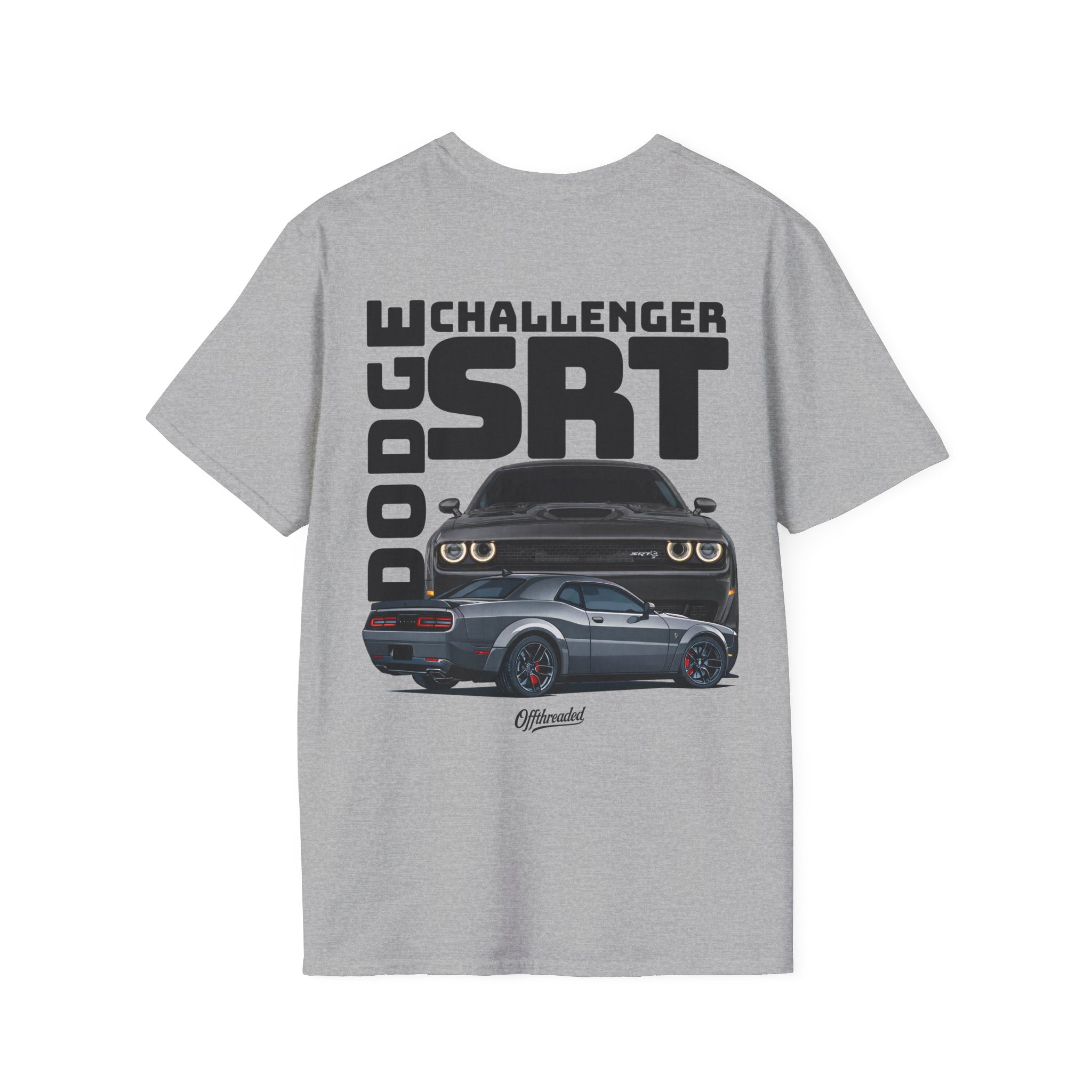 Dodge Challenger SRT Graphic T‑Shirt - Grey