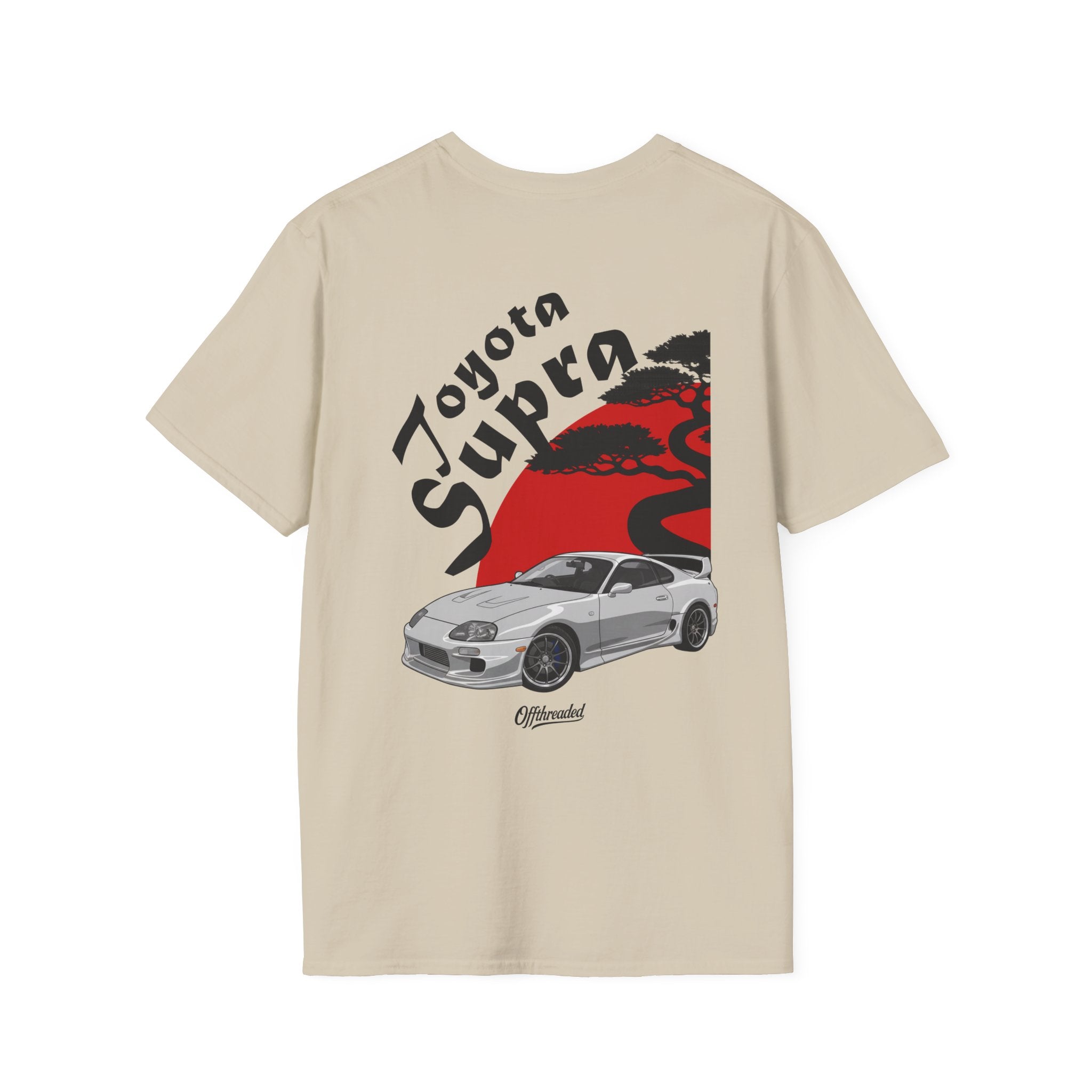 Toyota Supra MK4 Graphic Shirt - Silver