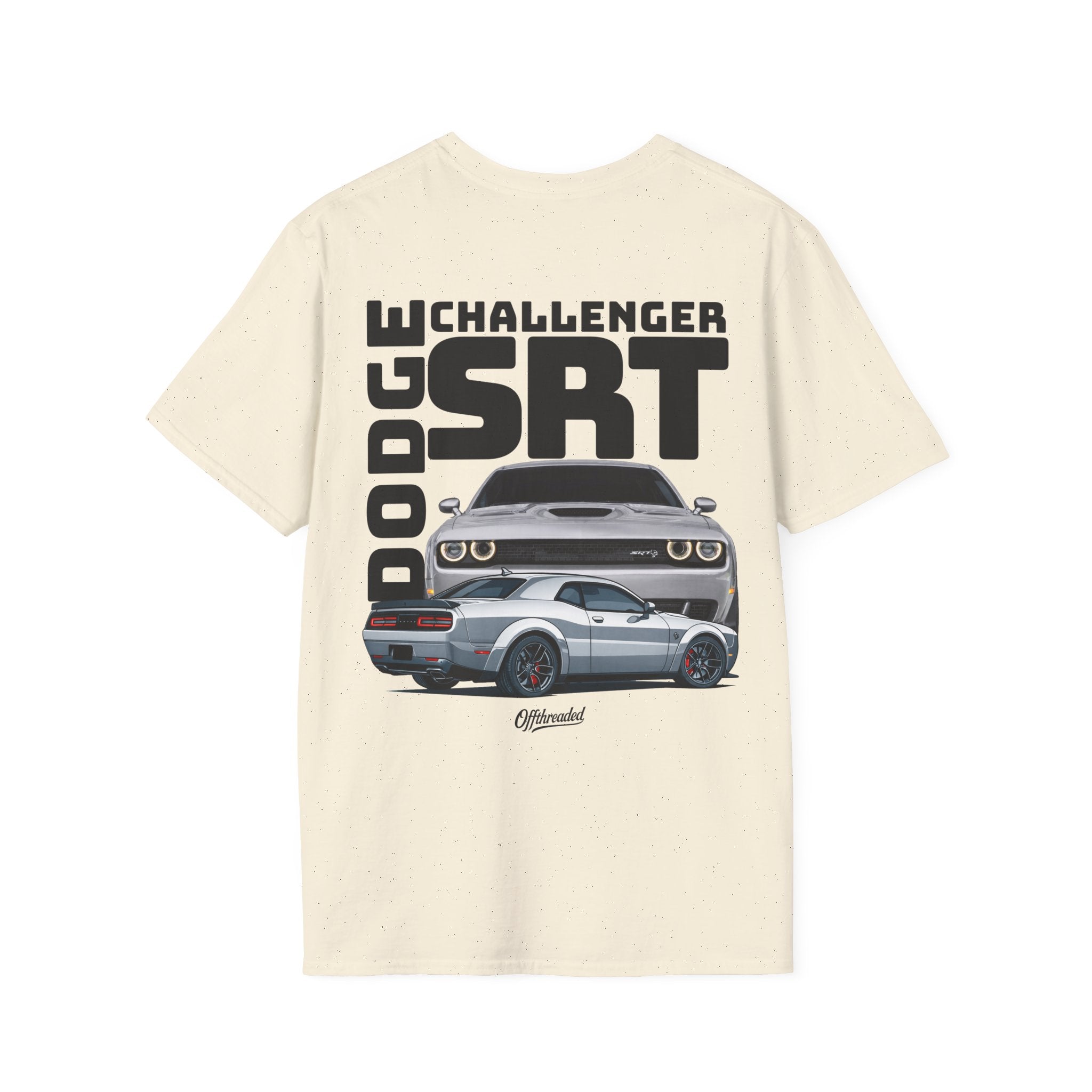 Dodge Challenger SRT Graphic T-shirt - Silver