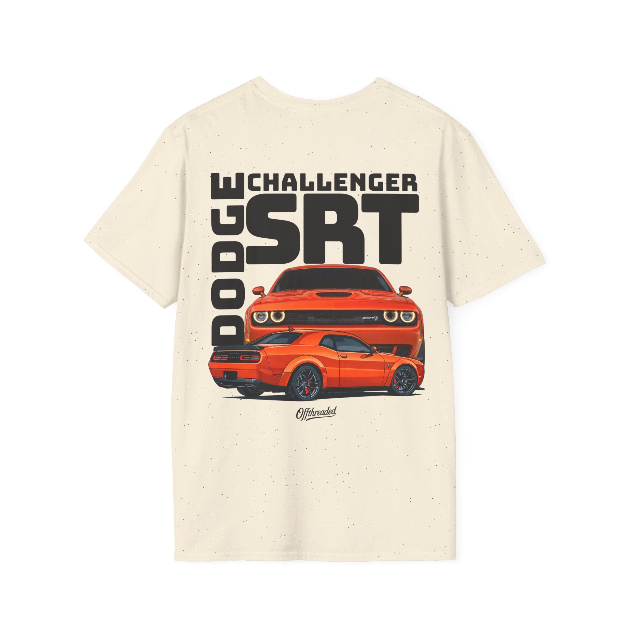 Dodge Challenger SRTGraphic T-shirt - Orange