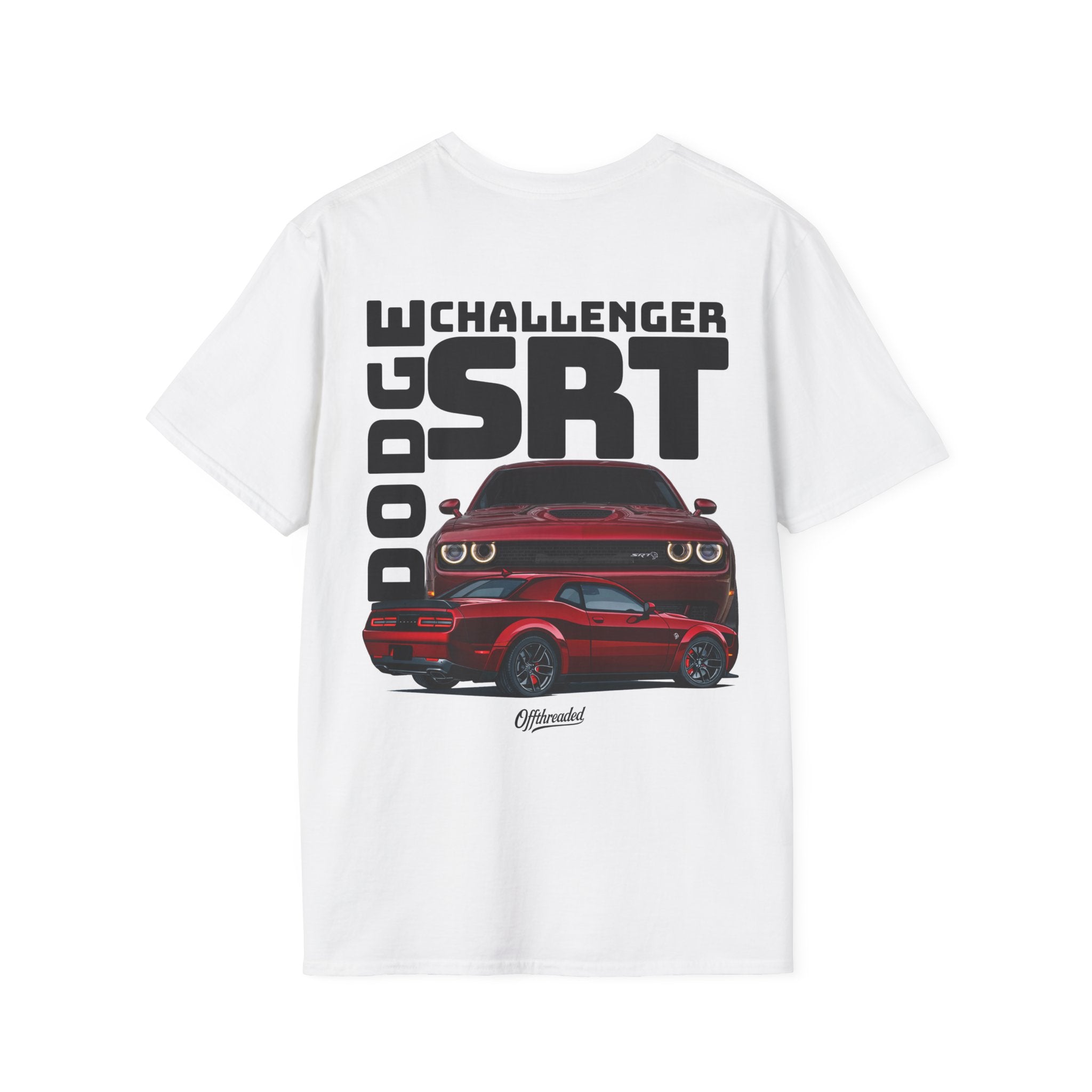 Dodge Challenger SRT Graphic T‑Shirt - Red
