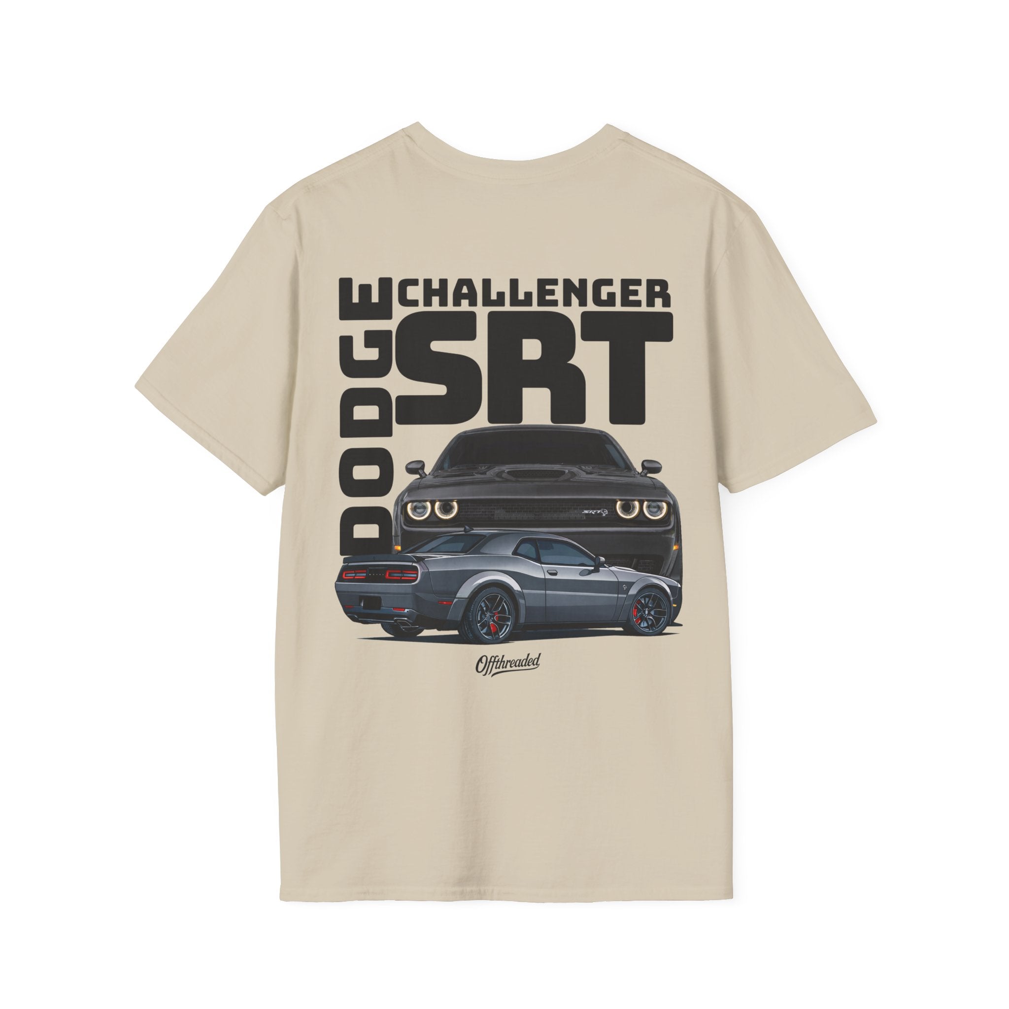 Dodge Challenger SRT Graphic T‑Shirt - Grey