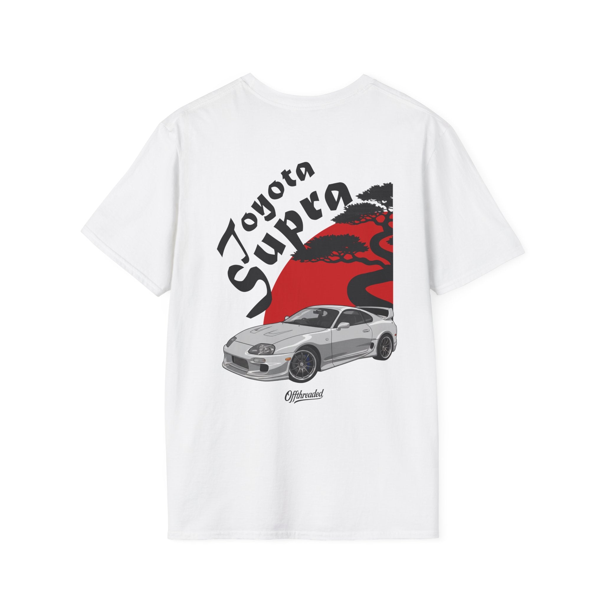 Toyota Supra MK4 Graphic Shirt - Silver