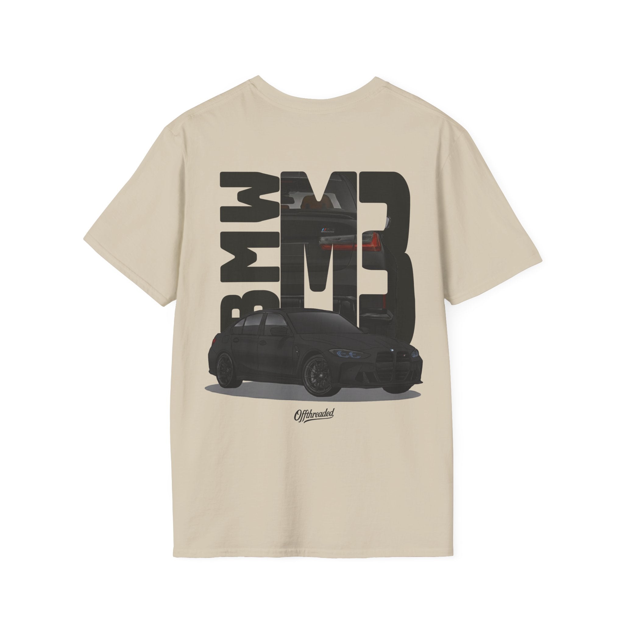 BMW M3 Minimalist Graphic tee- Matte Black