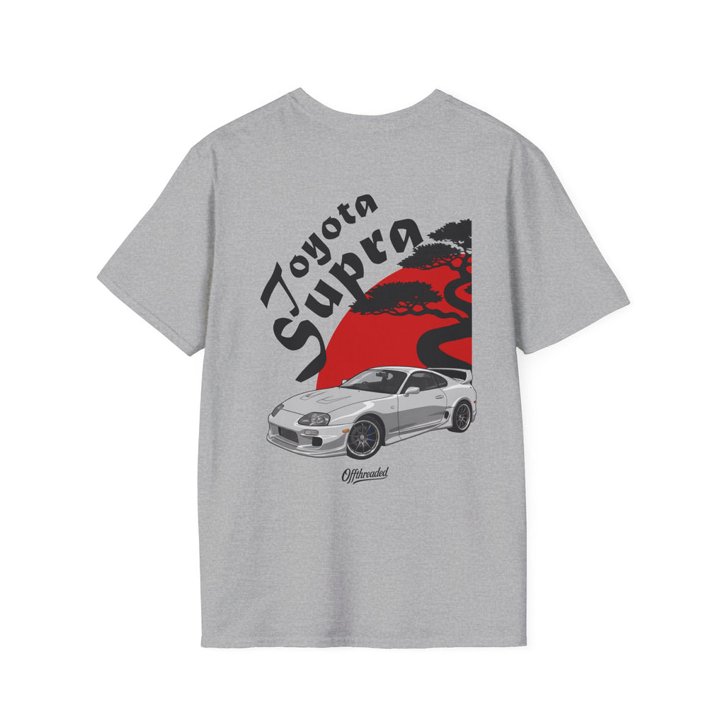 Toyota Supra MK4 Graphic Shirt - Silver