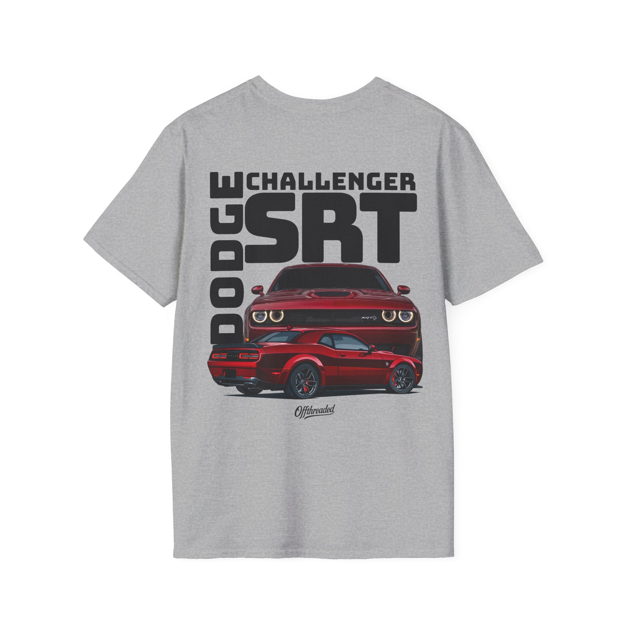 Dodge Challenger SRT Graphic T‑Shirt - Red