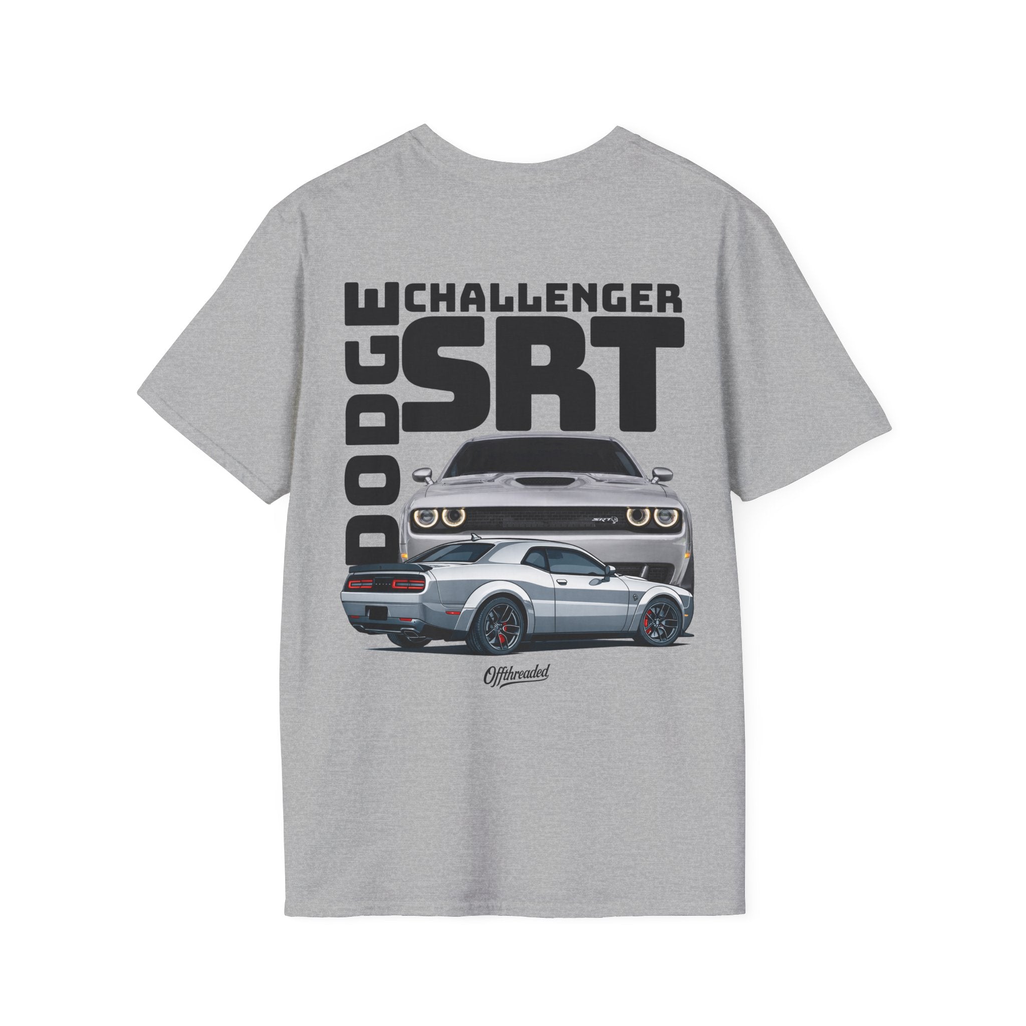 Dodge Challenger SRT Graphic T-shirt - Silver