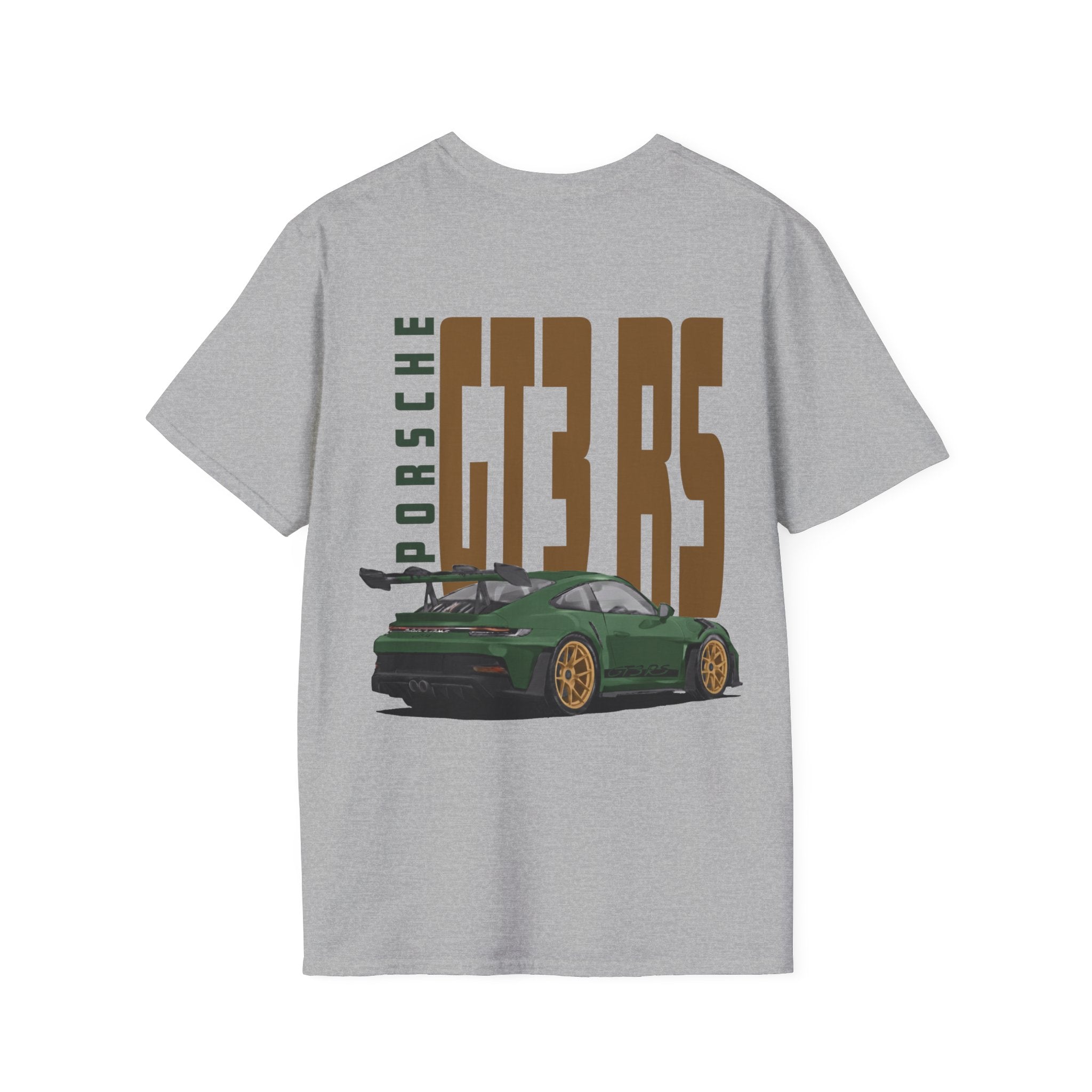 Porsche GT3 RS Graphic Shirt - Green/Gold
