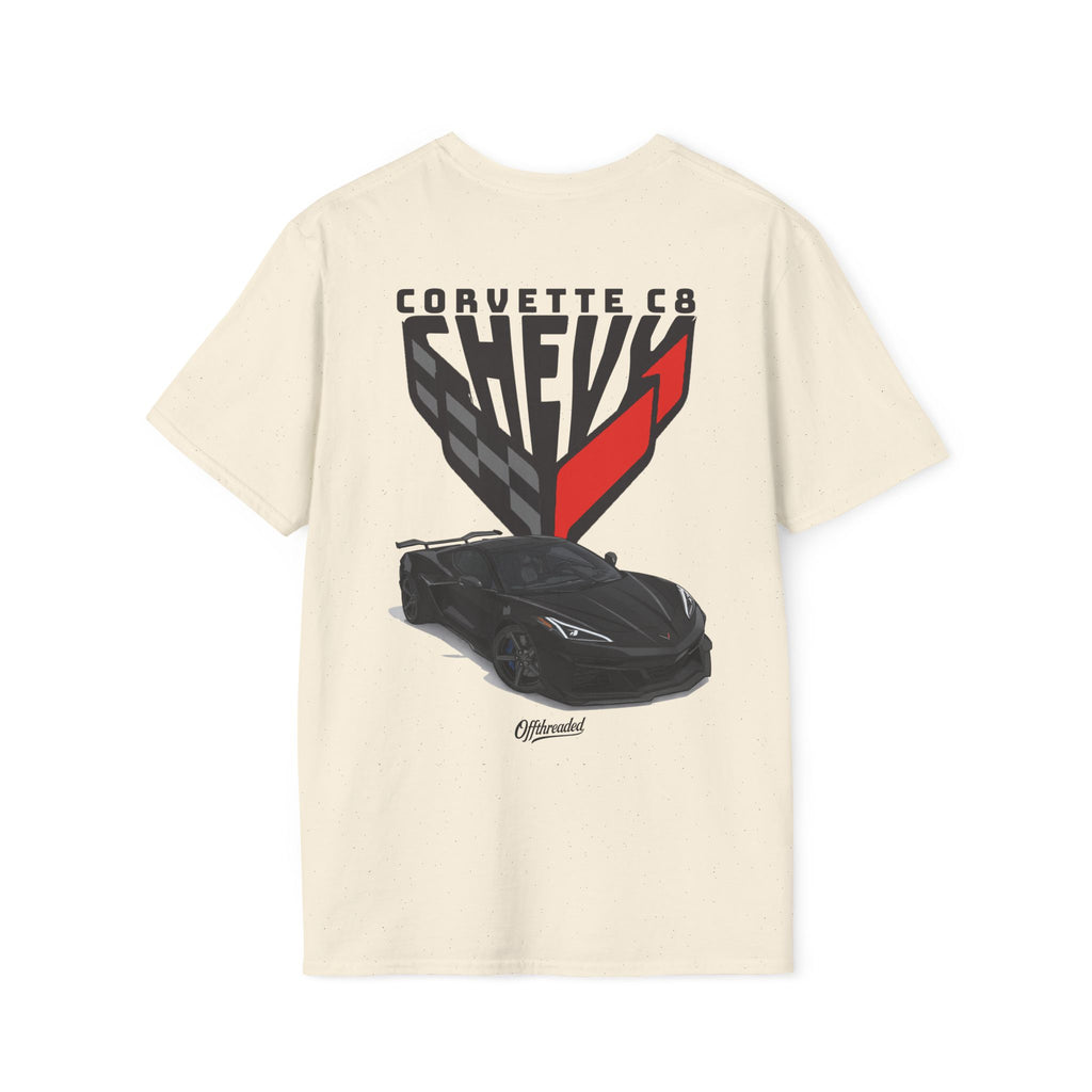 Chevrolet Corvette C8 Graphic T-shirt - Black