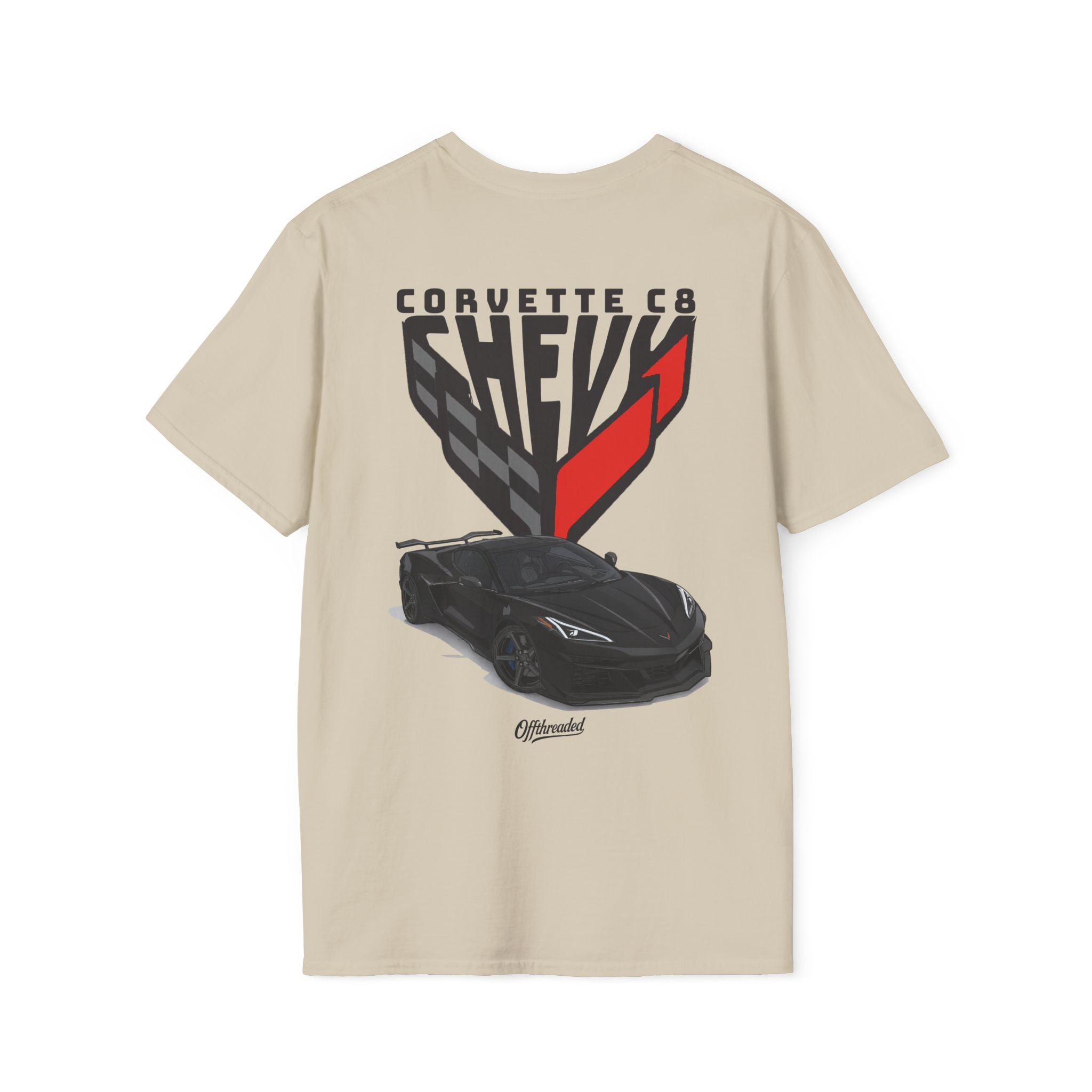 Chevrolet Corvette C8 Graphic T-shirt - Black