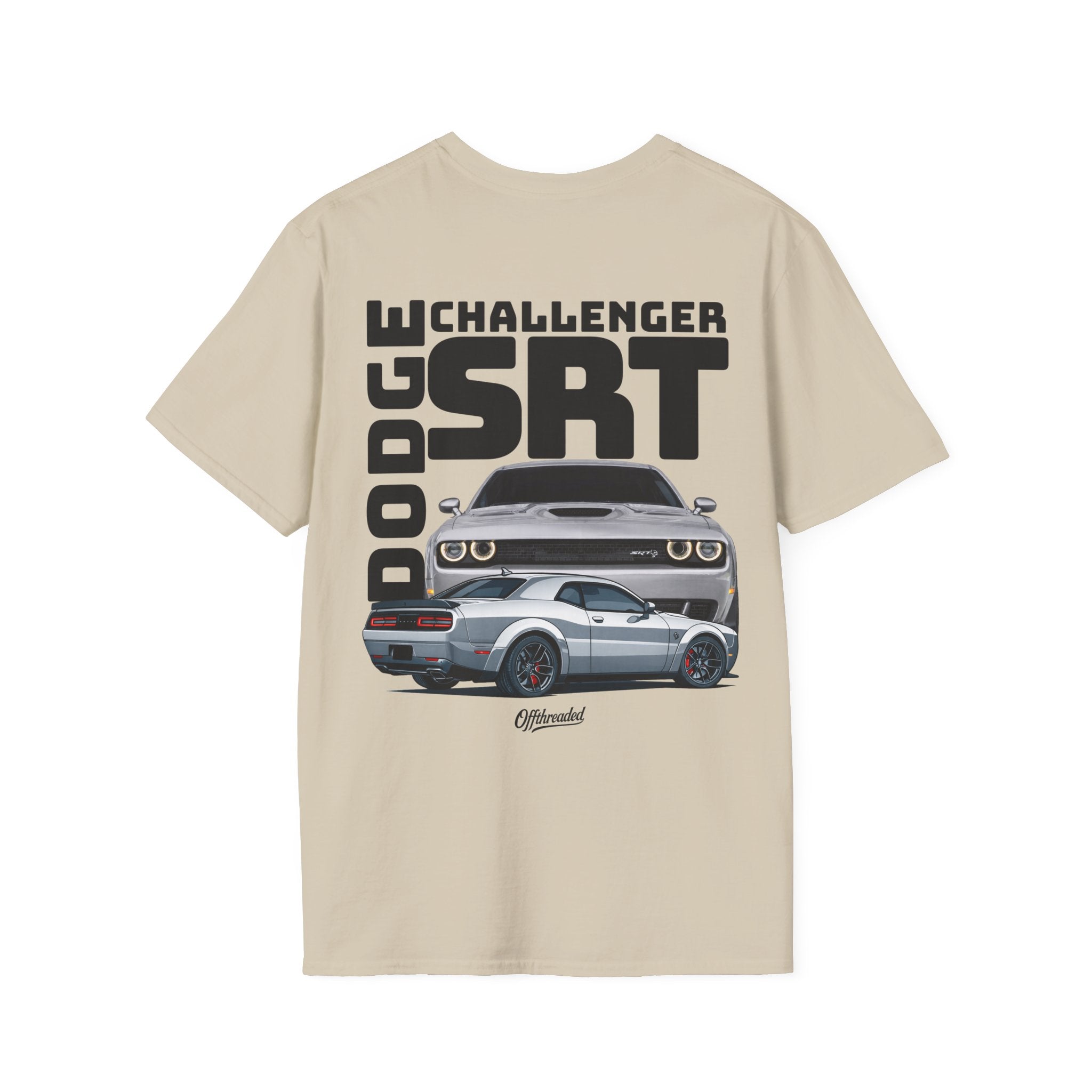 Dodge Challenger SRT Graphic T-shirt - Silver