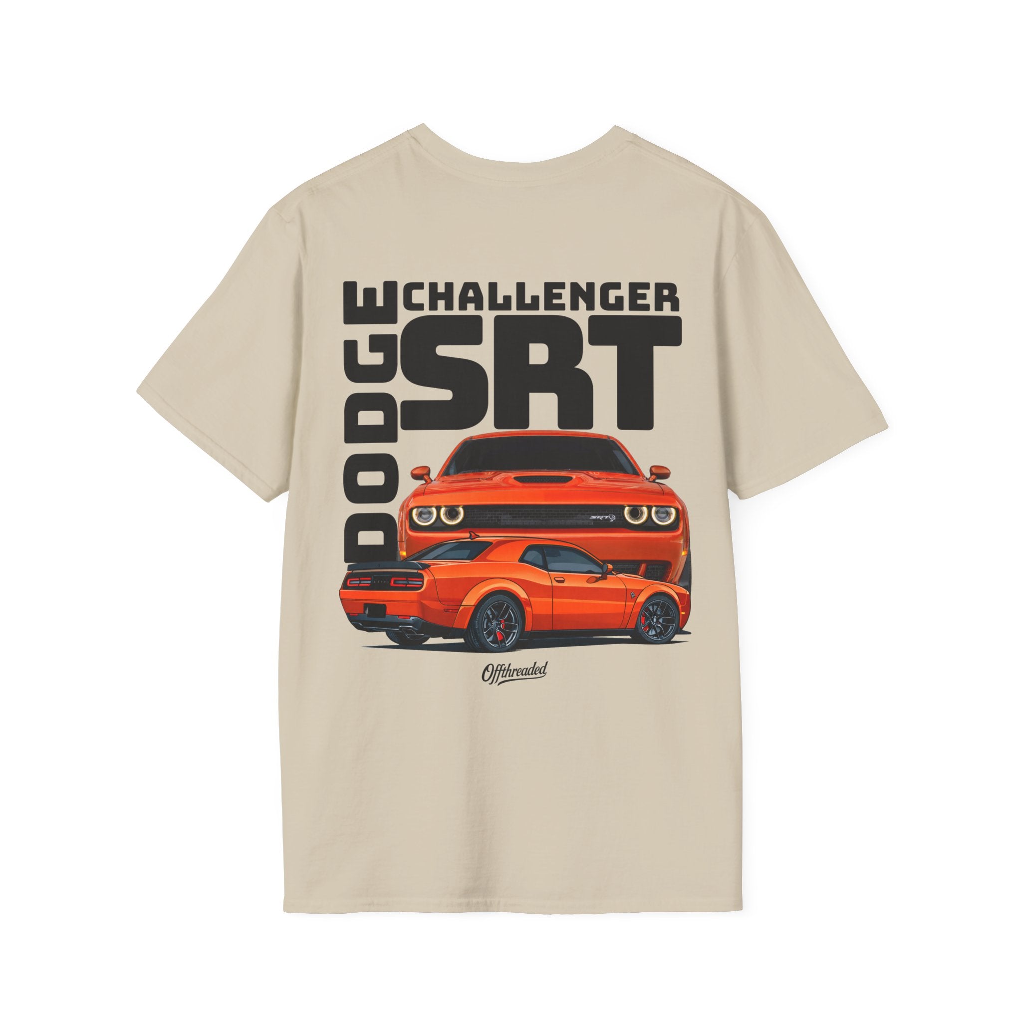 Dodge Challenger SRTGraphic T-shirt - Orange