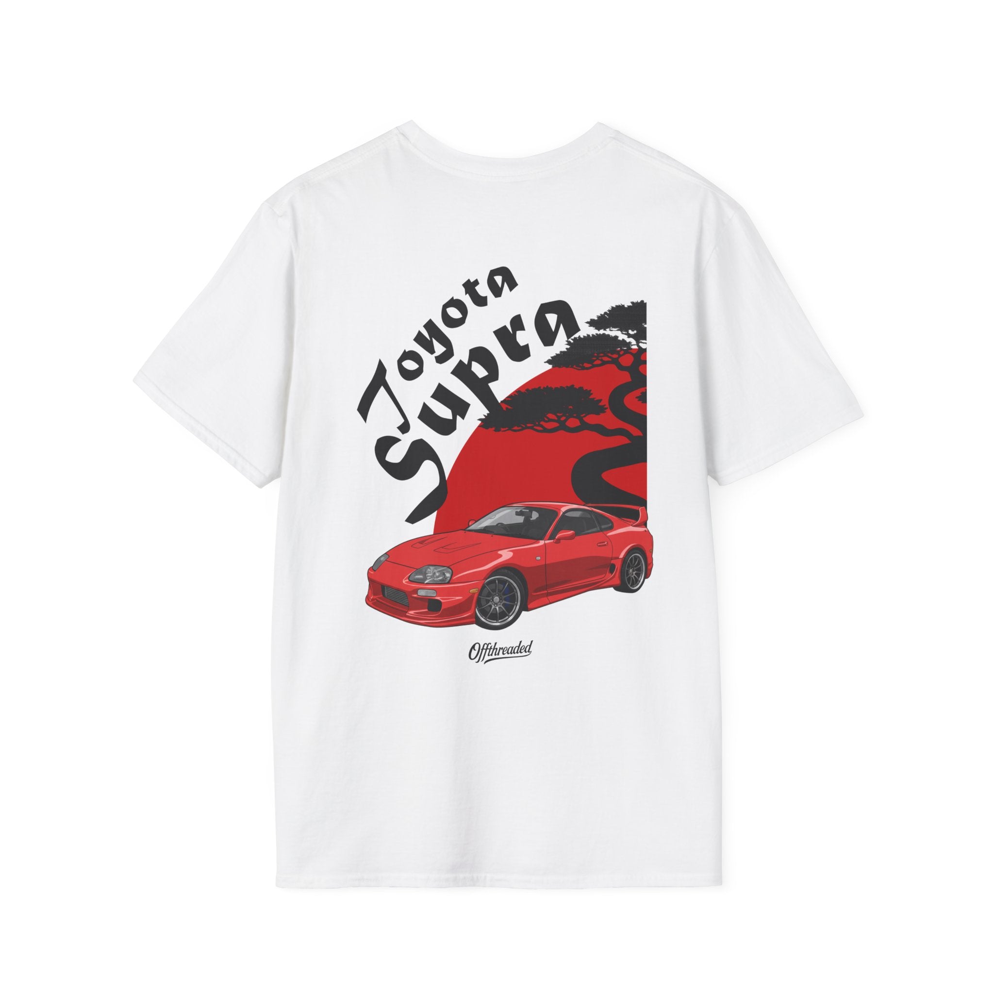 Toyota Supra MK4 Graphic Shirt - Red