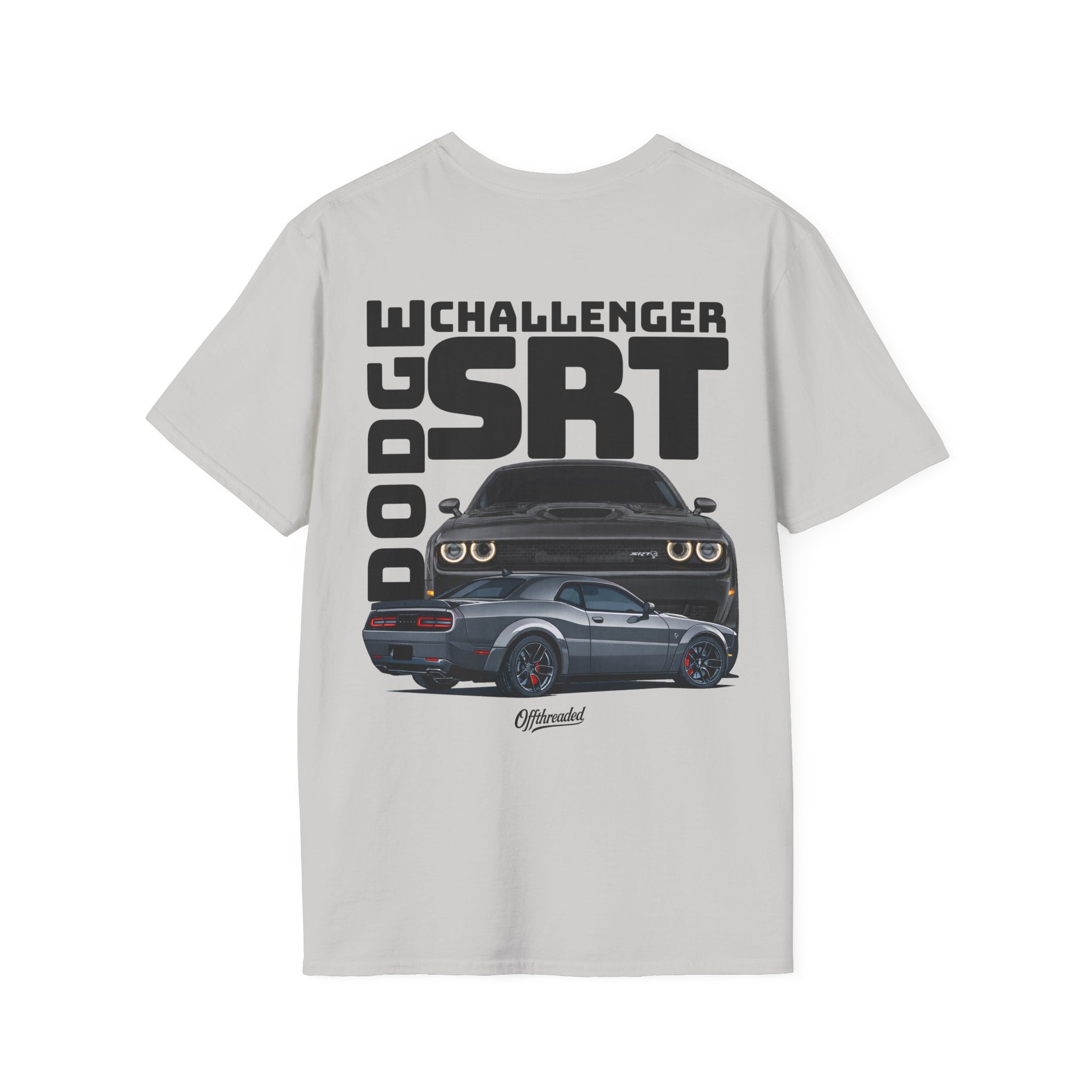 Dodge Challenger SRT Graphic T‑Shirt - Grey