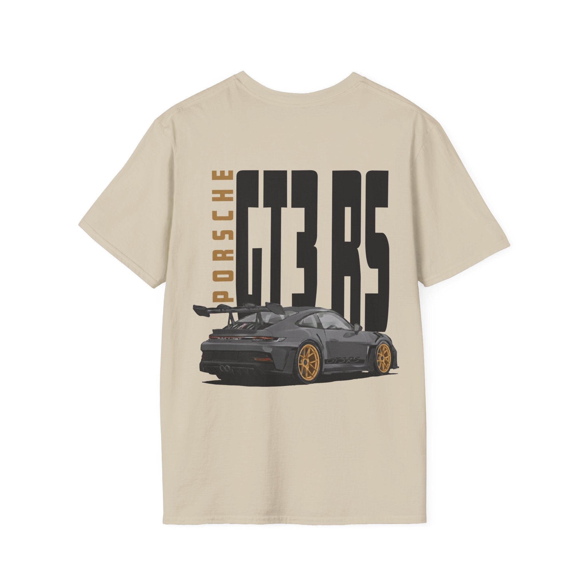 Porsche GT3 RS Graphic Shirt - Grey/ Gold