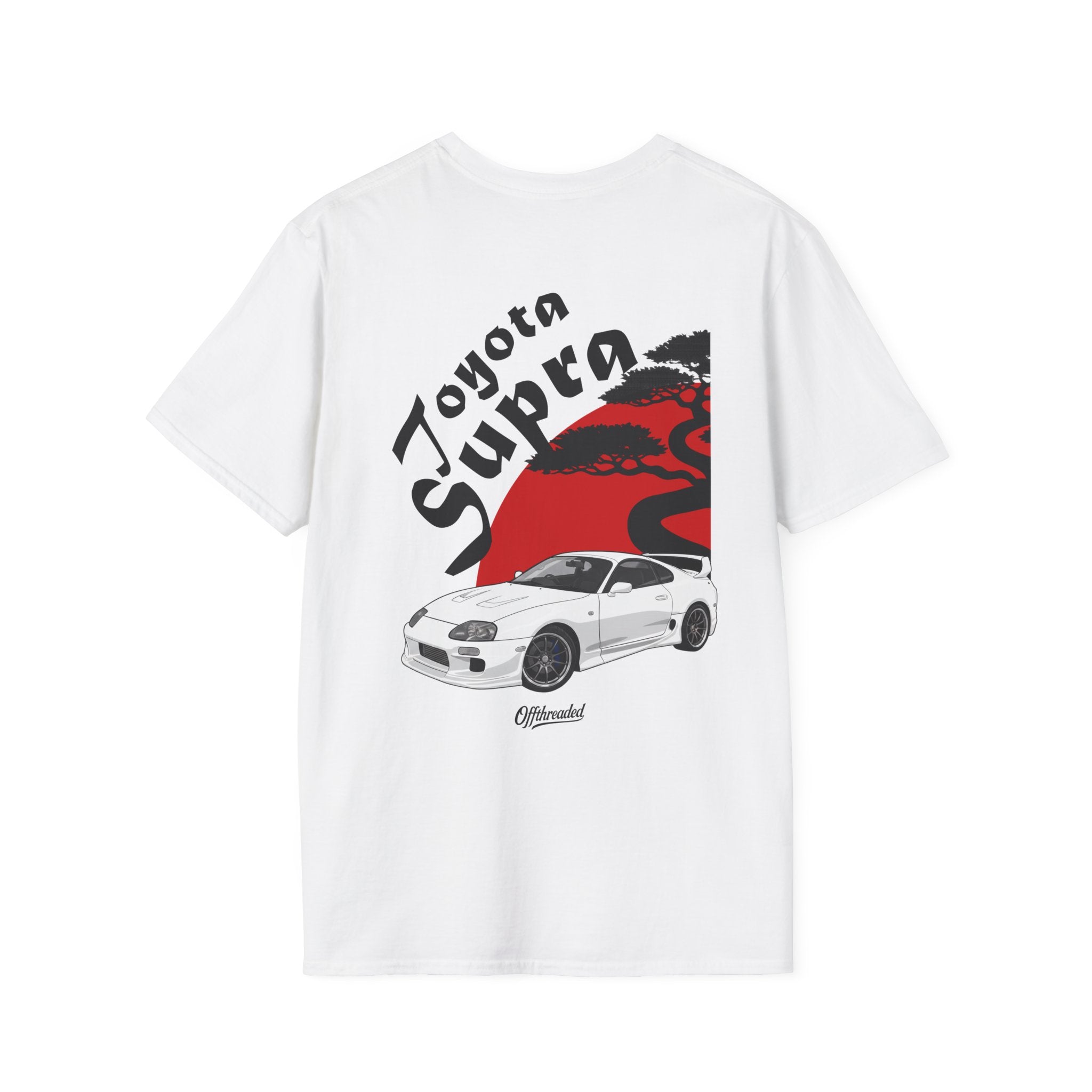 Toyota Supra MK4 Graphic Shirt - White