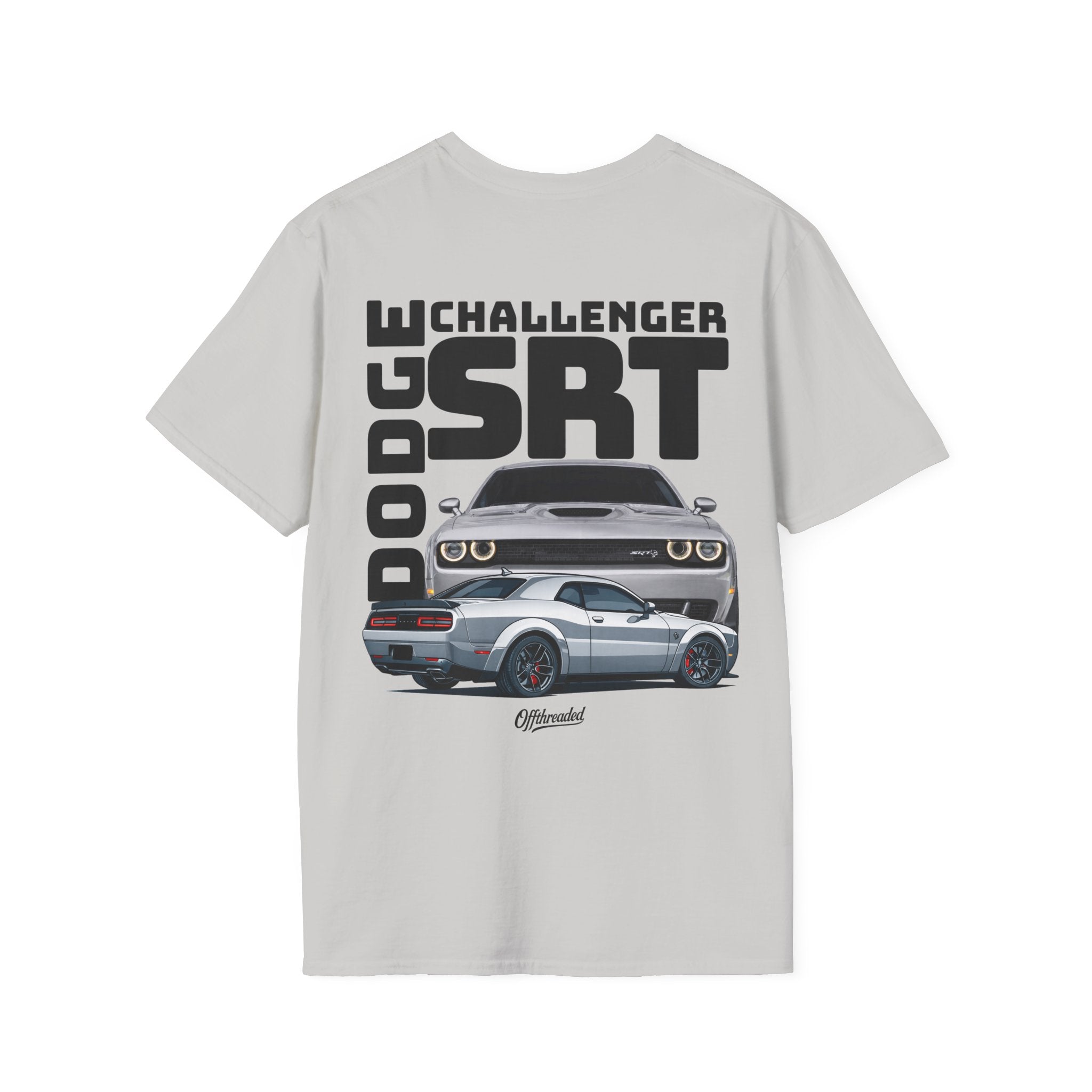 Dodge Challenger SRT Graphic T-shirt - Silver