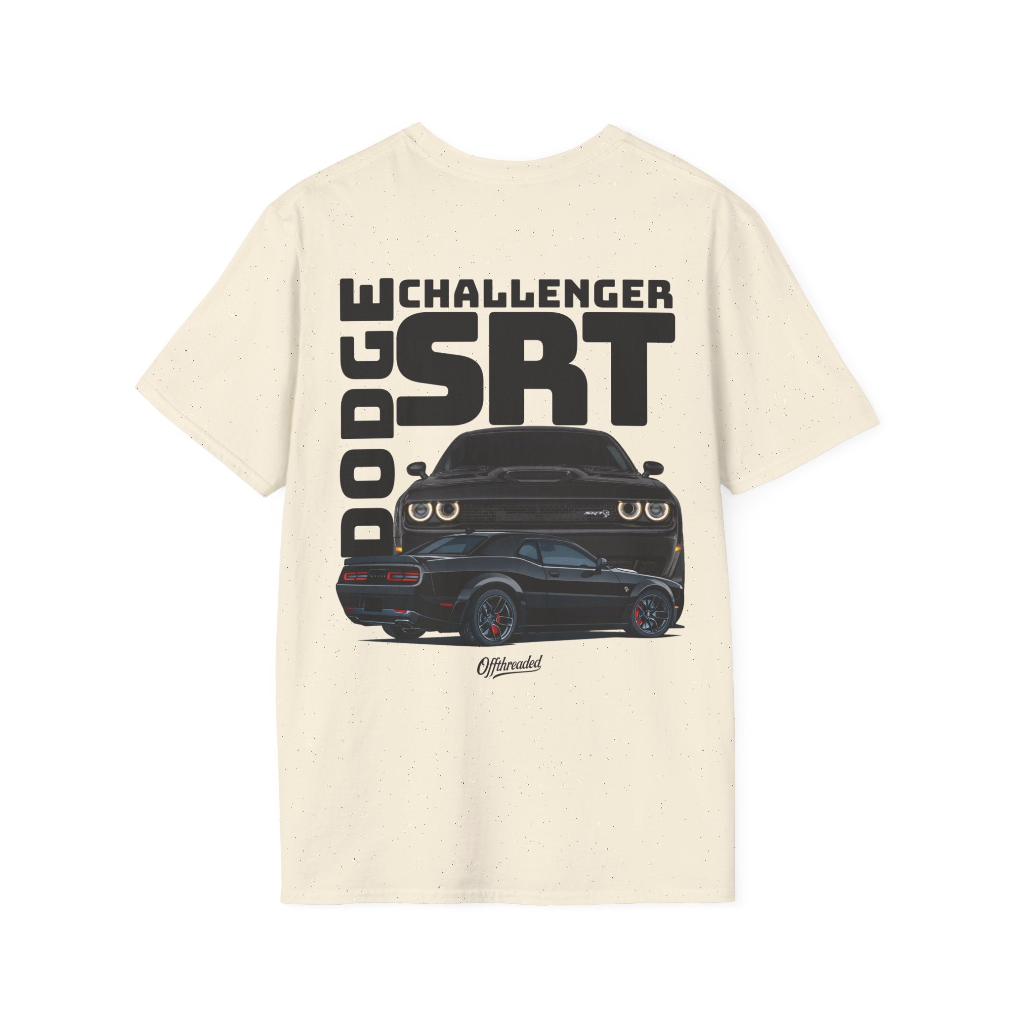 Dodge Challenger SRT Graphic T‑Shirt - Black