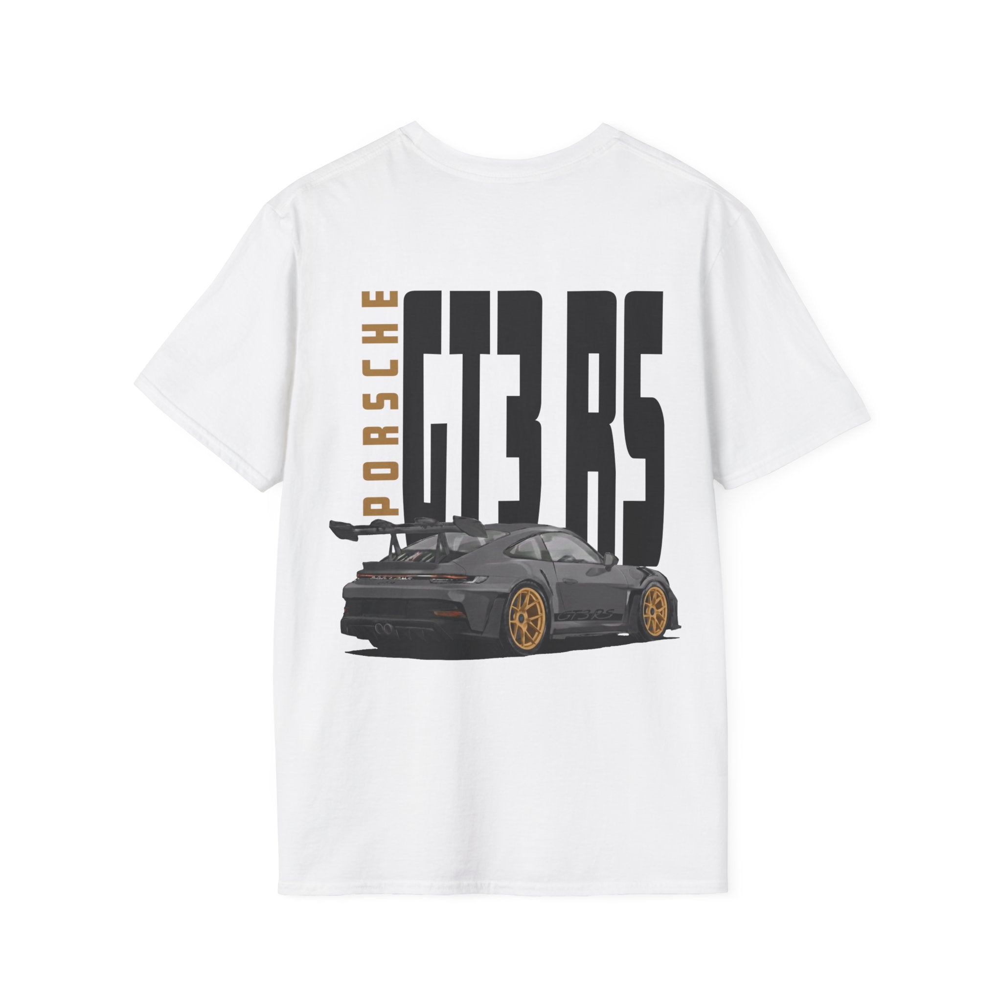 Porsche GT3 RS Graphic Shirt - Grey/ Gold