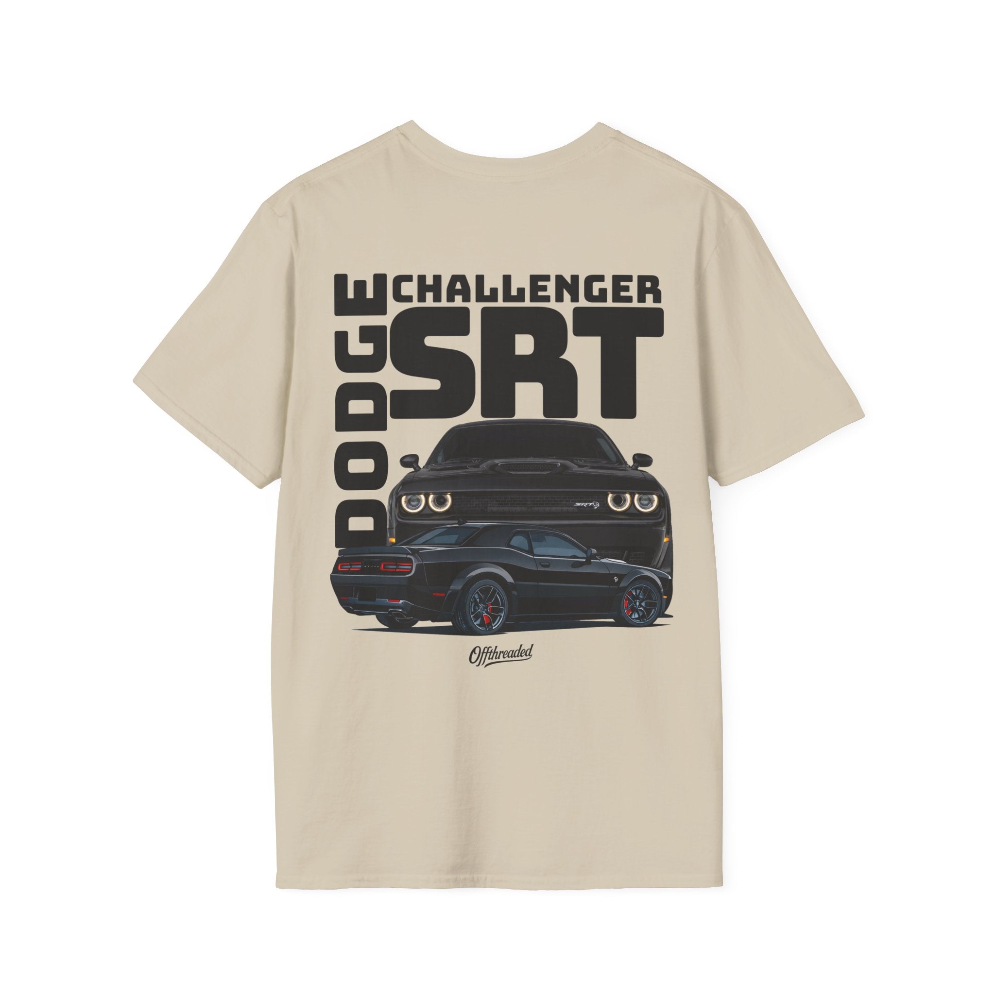 Dodge Challenger SRT Graphic T‑Shirt - Black