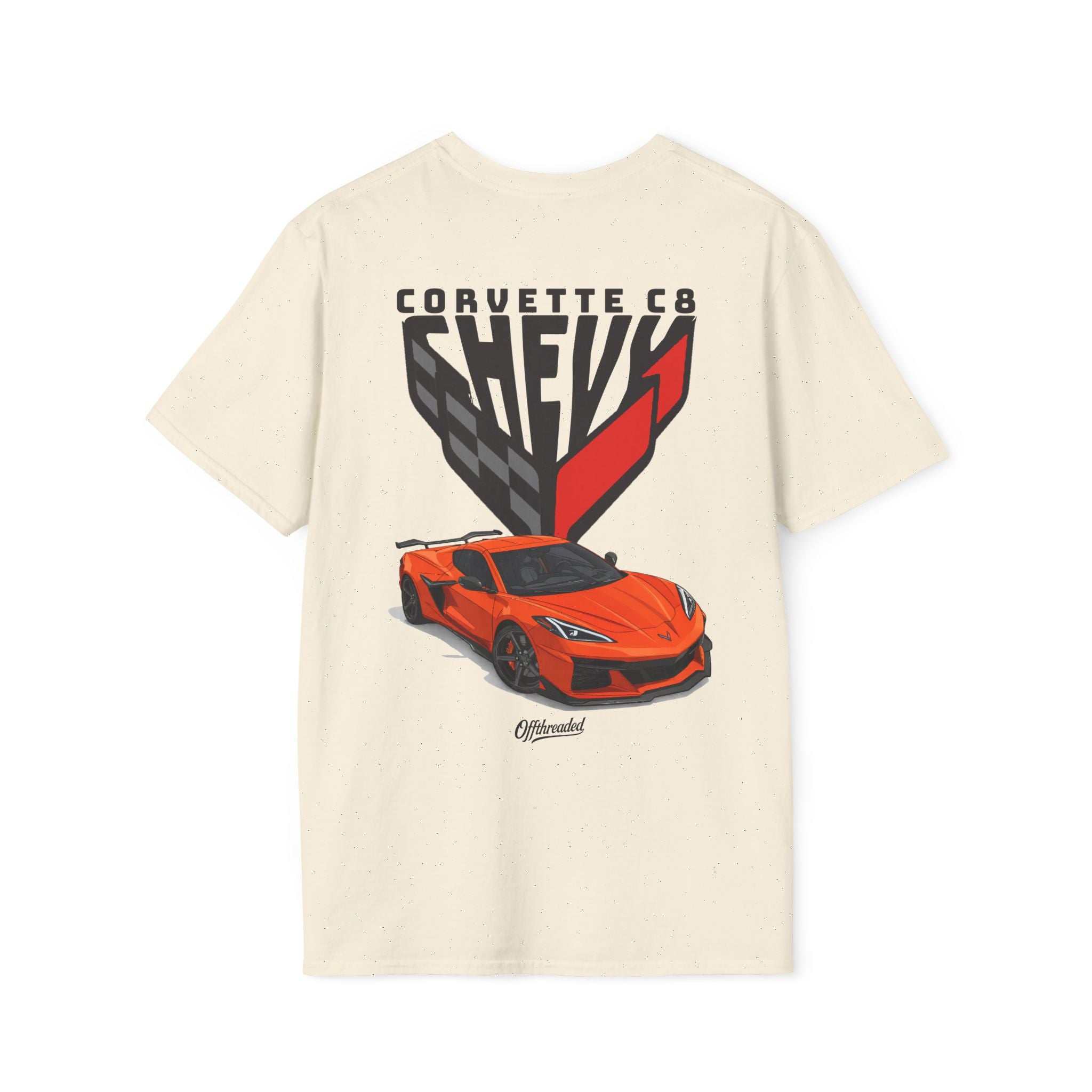 Chevrolet Corvette C8 Graphic T-shirt - Orange