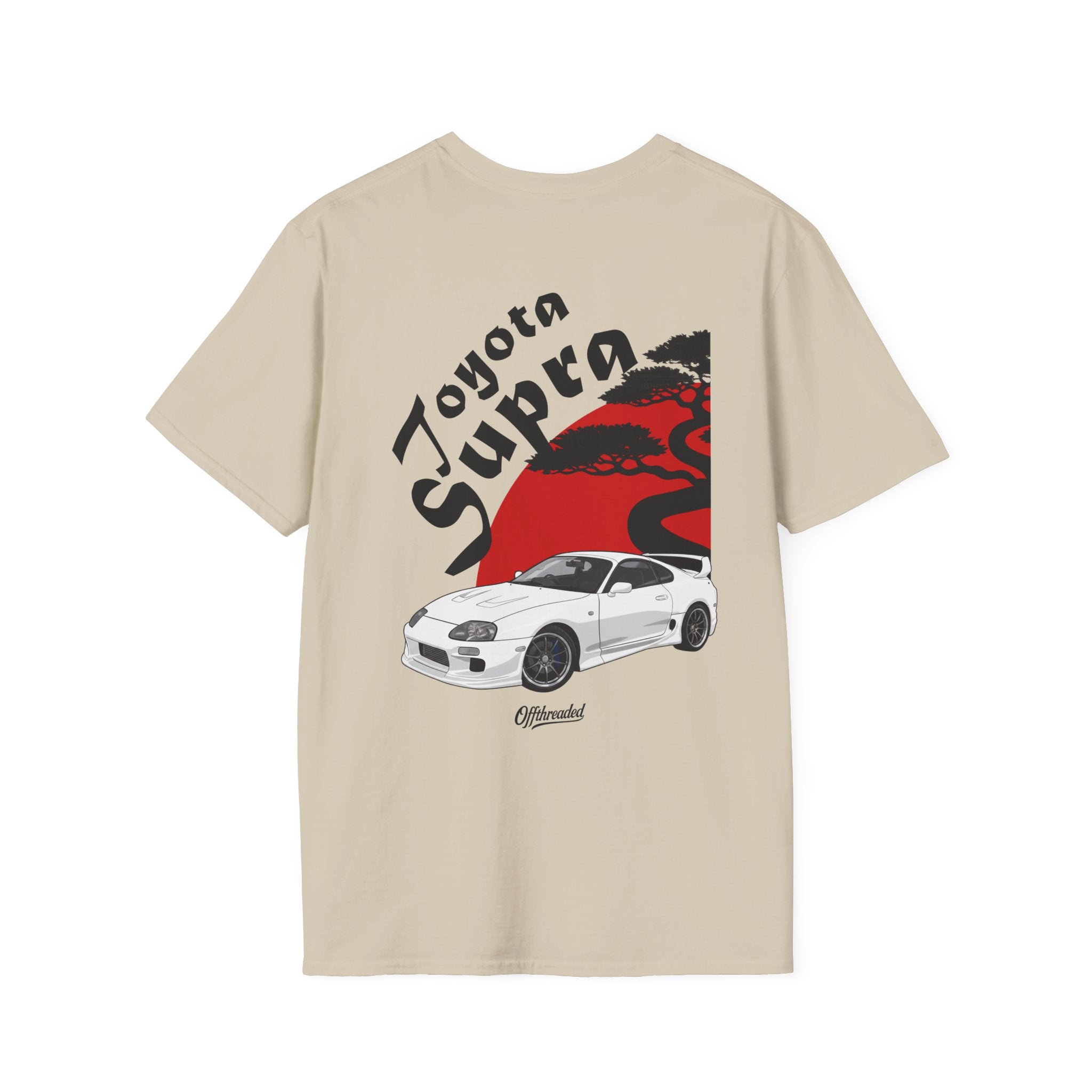 Toyota Supra MK4 Graphic Shirt - White