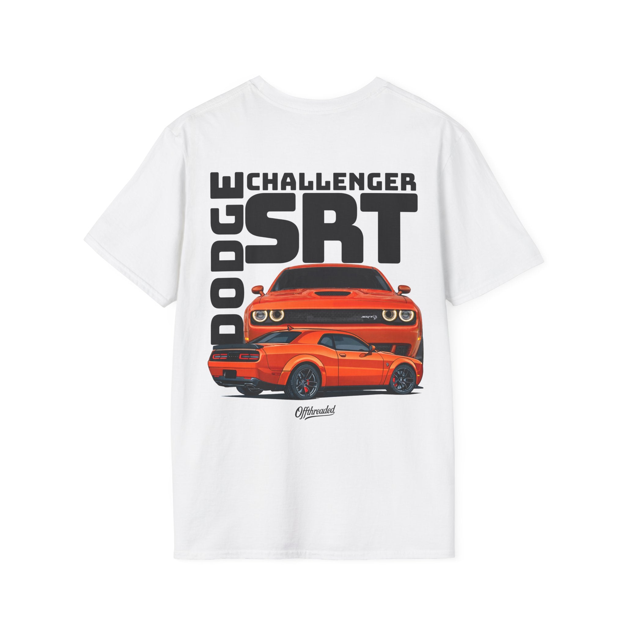 Dodge Challenger SRTGraphic T-shirt - Orange