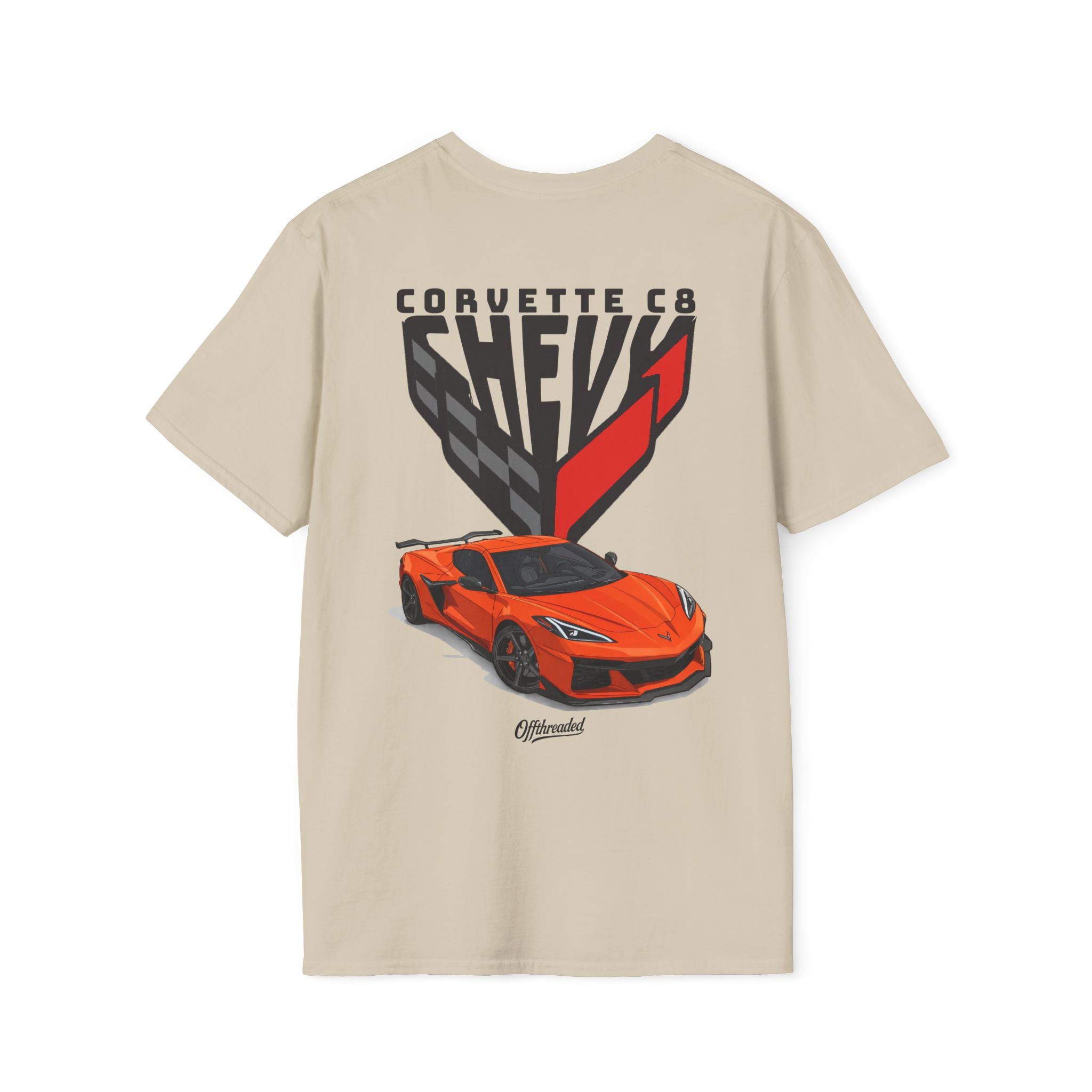 Chevrolet Corvette C8 Graphic T-shirt - Orange