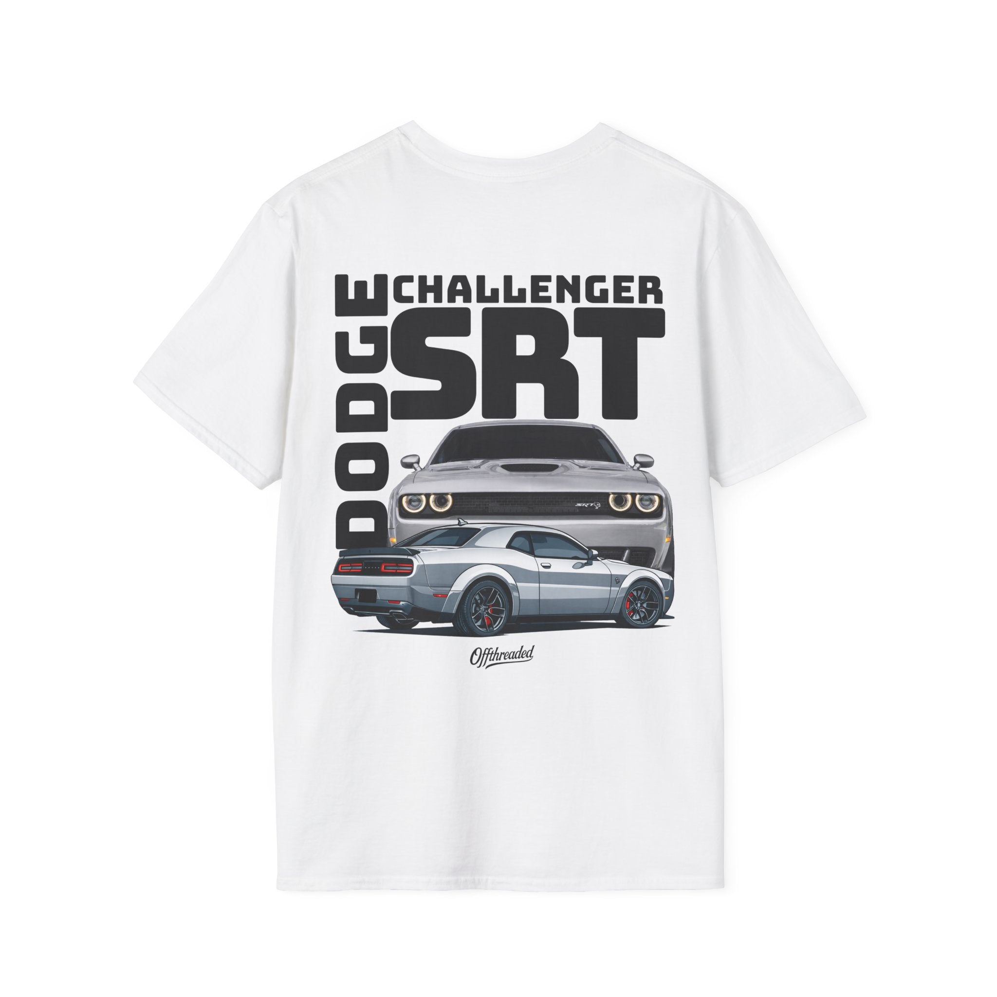 Dodge Challenger SRT Graphic T-shirt - Silver
