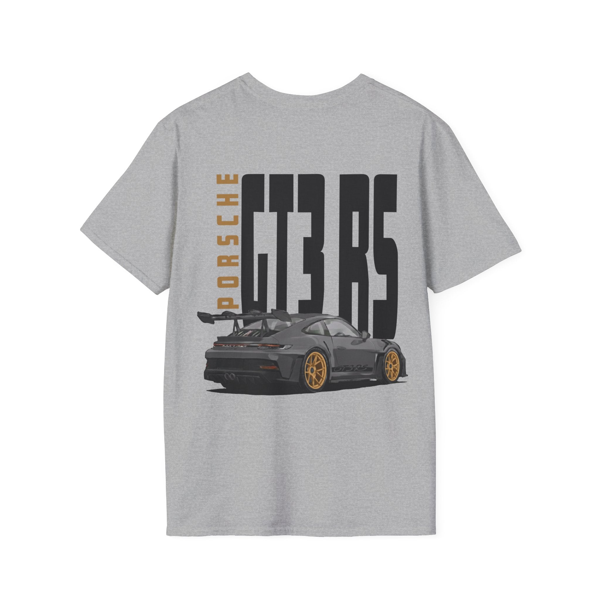 Porsche GT3 RS Graphic Shirt - Grey/ Gold
