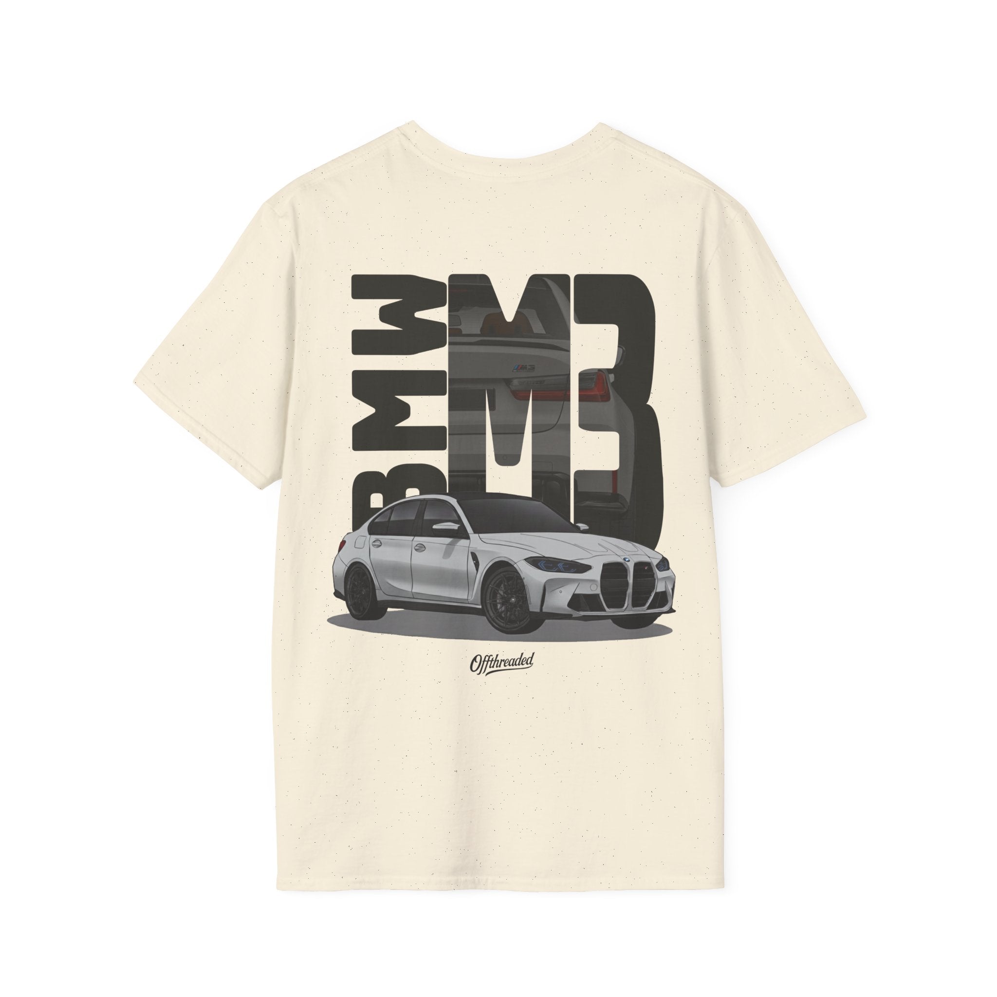 BMW M3 Minimalist Graphic Tee - Grey