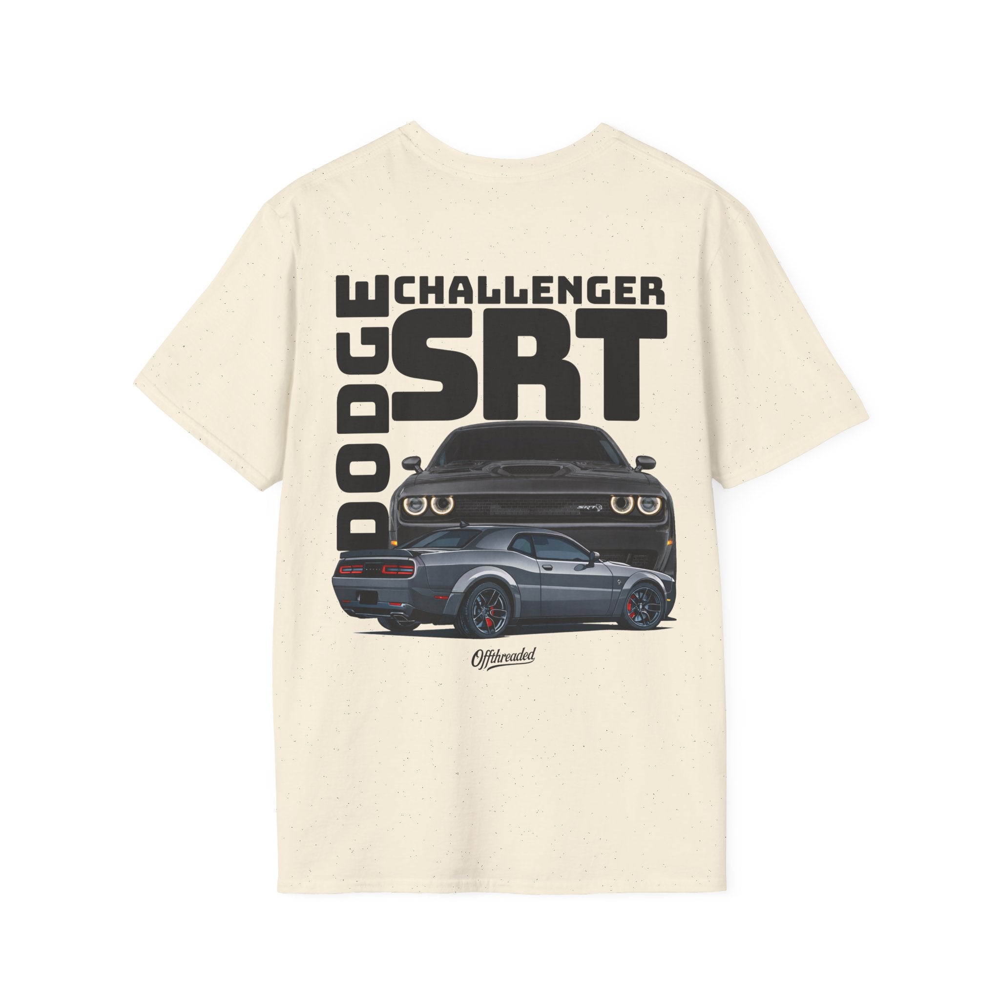 Dodge Challenger SRT Graphic T‑Shirt - Grey