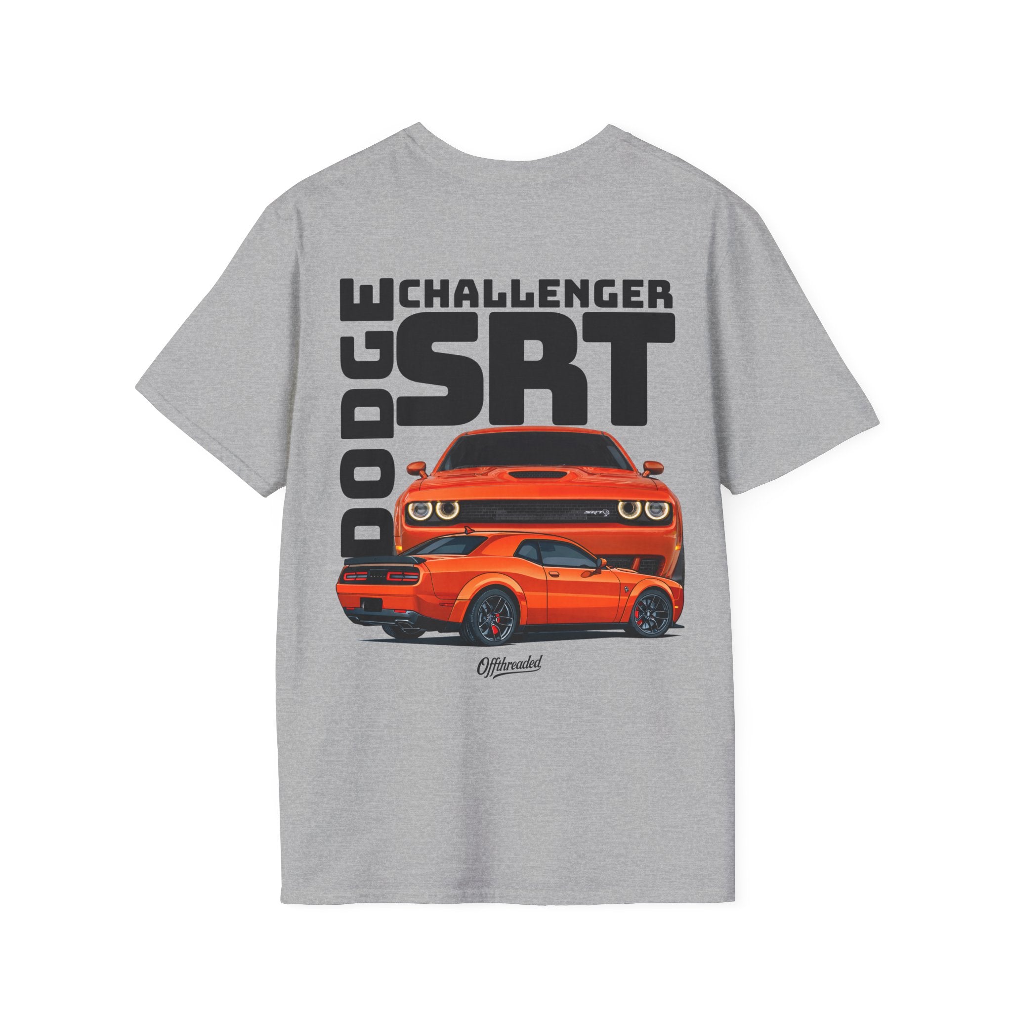 Dodge Challenger SRTGraphic T-shirt - Orange