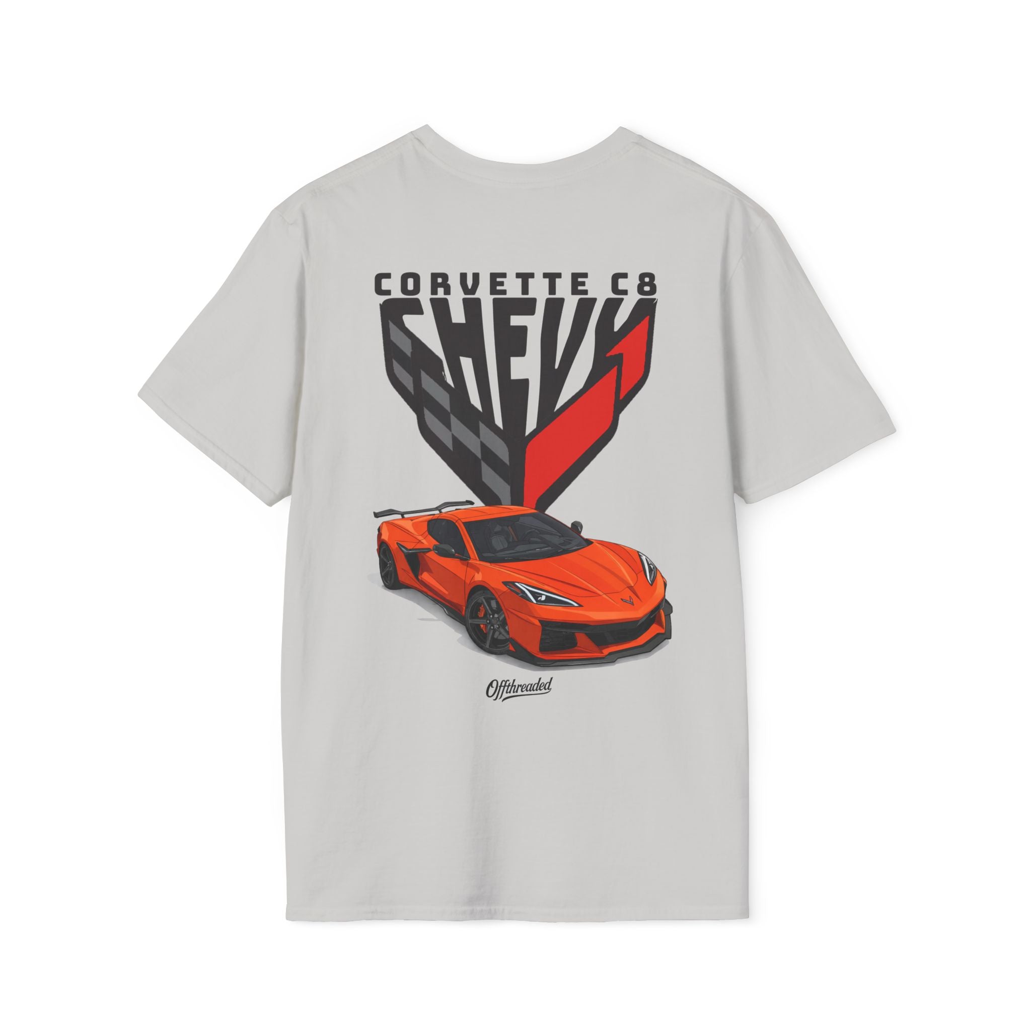 Chevrolet Corvette C8 Graphic T-shirt - Orange